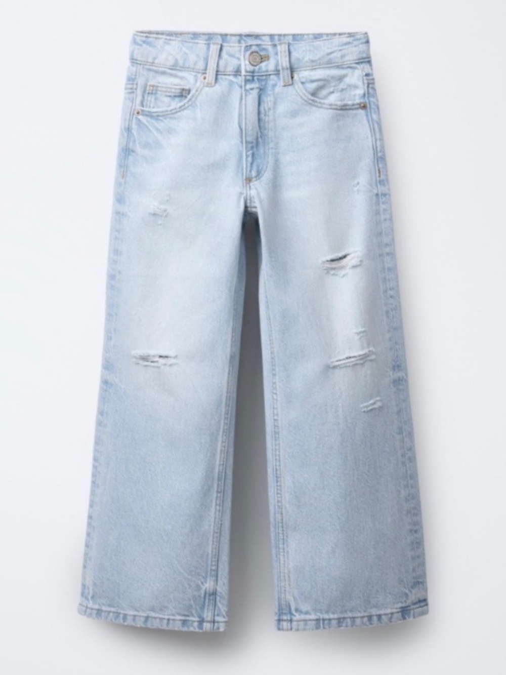 Zara Girls Wide Leg Jeans
